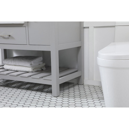 Elegant Bathroom Vanity - Gray (VF60148GR)
