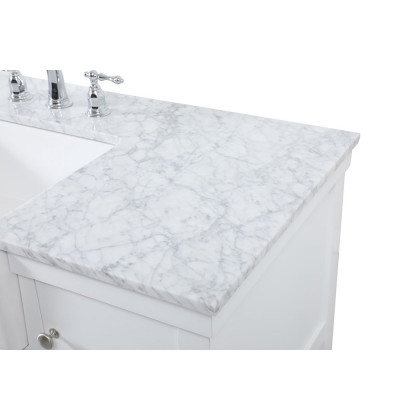 Elegant Bathroom Vanity - White (VF60148WH)