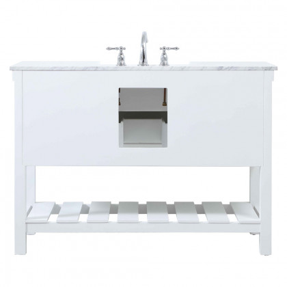 Elegant Bathroom Vanity - White (VF60148WH)
