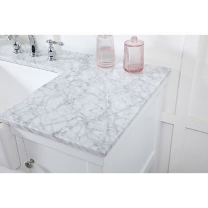 Elegant Bathroom Vanity - White (VF60148WH)