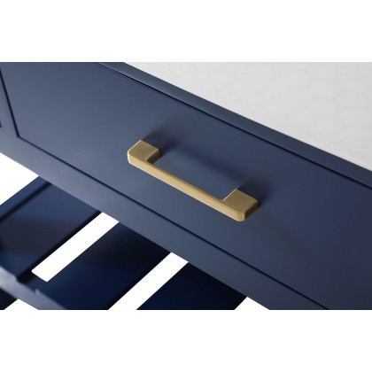 Elegant Bathroom Vanity - Blue (VF60160BL)