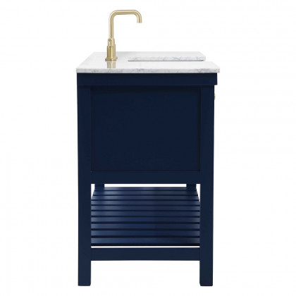 Elegant Bathroom Vanity - Blue (VF60160BL)