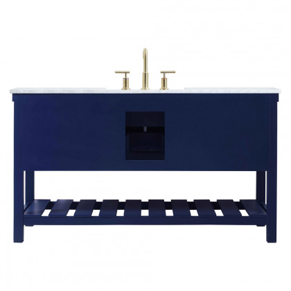 Elegant Bathroom Vanity - Blue (VF60160BL)