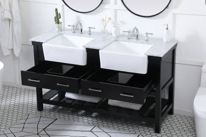 Elegant™ VF60160DBK Bathroom Vanity - Black