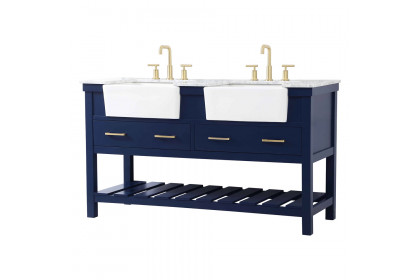 Elegant™ VF60160DBL Bathroom Vanity - Blue