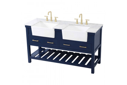 Elegant™ VF60160DBL Bathroom Vanity - Blue