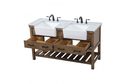 Elegant™ VF60160DDW Bathroom Vanity - Driftwood