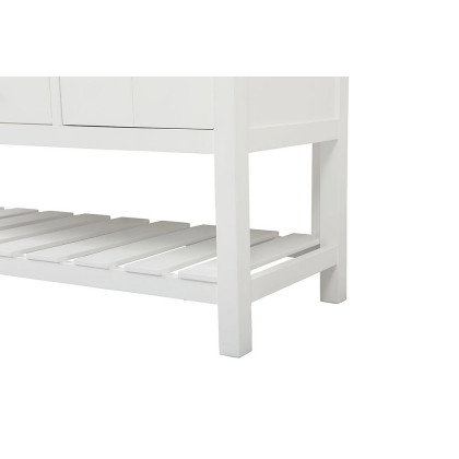 Elegant Bathroom Vanity - White (VF60160WH)