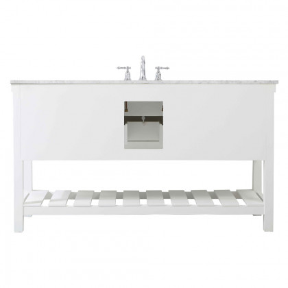 Elegant Bathroom Vanity - White (VF60160WH)