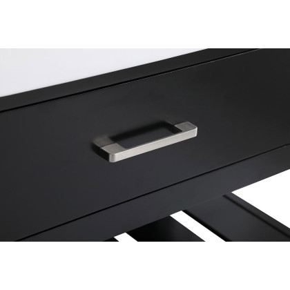Elegant Bathroom Vanity - Black (VF60172DBK)