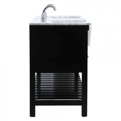 Elegant Bathroom Vanity - Black (VF60172DBK)