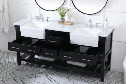 Elegant™ VF60172DBK Bathroom Vanity - Black