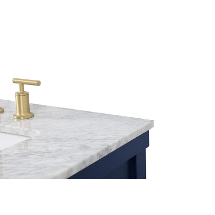 Elegant Bathroom Vanity - Blue (VF60172DBL)