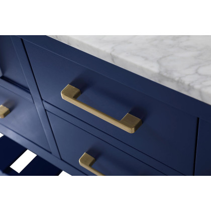 Elegant Bathroom Vanity - Blue (VF60172DBL)