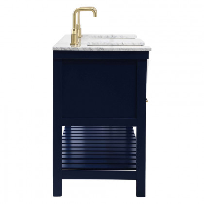 Elegant Bathroom Vanity - Blue (VF60172DBL)