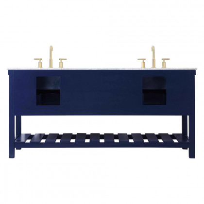 Elegant Bathroom Vanity - Blue (VF60172DBL)