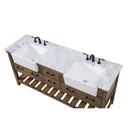 Elegant Bathroom Vanity - Driftwood (VF60172DDW)