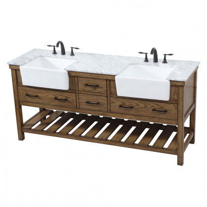 Elegant Bathroom Vanity - Driftwood (VF60172DDW)