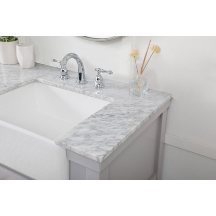 Elegant Bathroom Vanity - Gray (VF60172DGR)