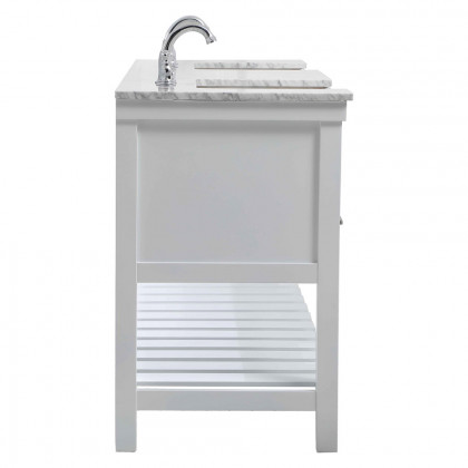 Elegant Bathroom Vanity - White (VF60172DWH)