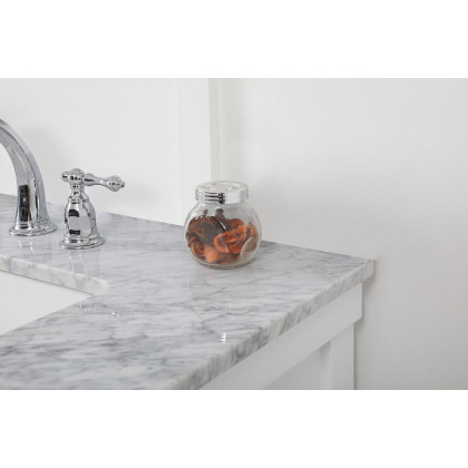 Elegant Bathroom Vanity - White (VF60172DWH)