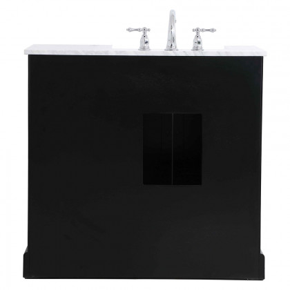 Elegant Bathroom Vanity - Black (VF60236BK)