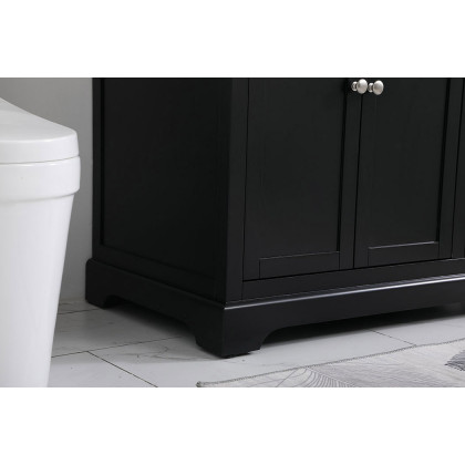 Elegant Bathroom Vanity - Black (VF60236BK)