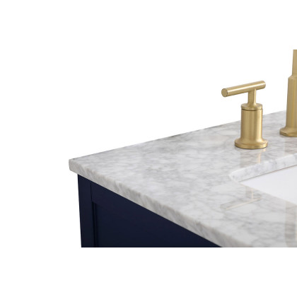 Elegant Bathroom Vanity - Blue (VF60236BL)