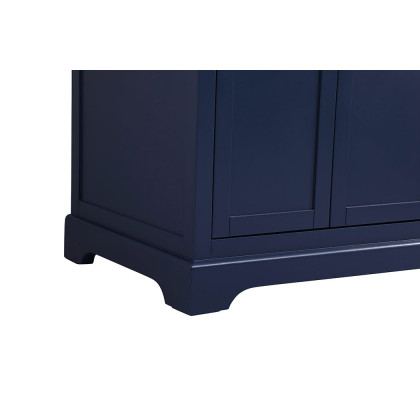 Elegant Bathroom Vanity - Blue (VF60236BL)