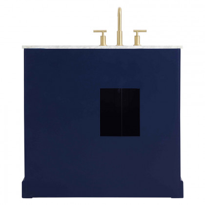 Elegant Bathroom Vanity - Blue (VF60236BL)