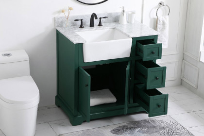 Elegant™ VF60236GN-BS Bathroom Vanity - Green