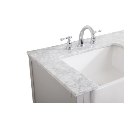 Elegant Bathroom Vanity - Gray (VF60236GR)