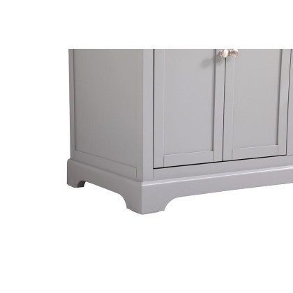 Elegant Bathroom Vanity - Gray (VF60236GR)
