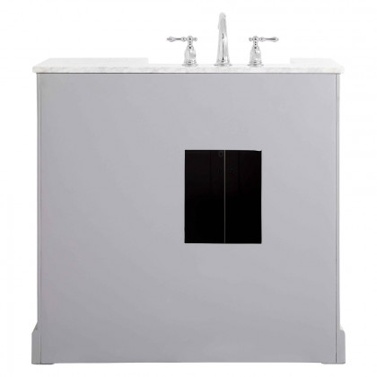 Elegant Bathroom Vanity - Gray (VF60236GR)