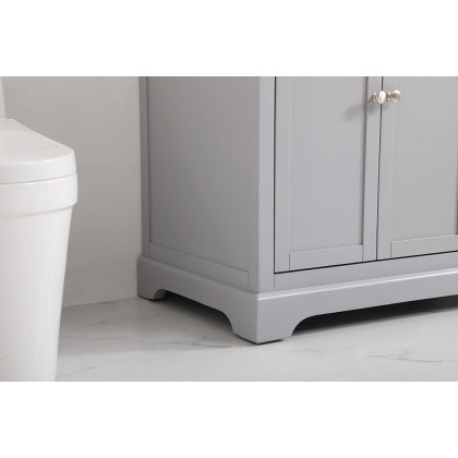 Elegant Bathroom Vanity - Gray (VF60236GR)