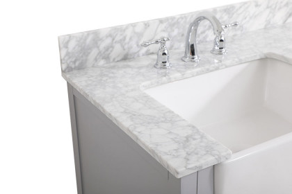 Elegant™ VF60236GR-BS Bathroom Vanity - Gray