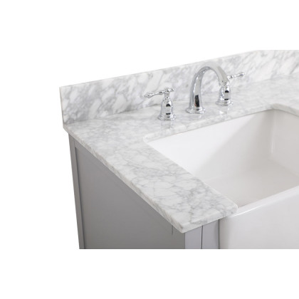 Elegant Bathroom Vanity - Gray (VF60236GR-BS)