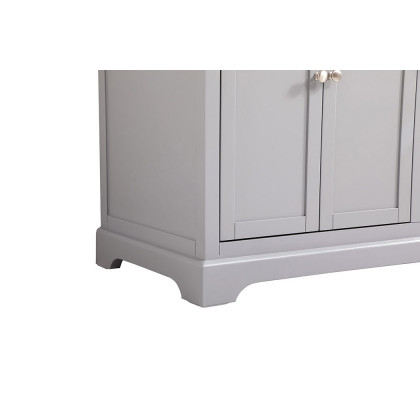 Elegant Bathroom Vanity - Gray (VF60236GR-BS)