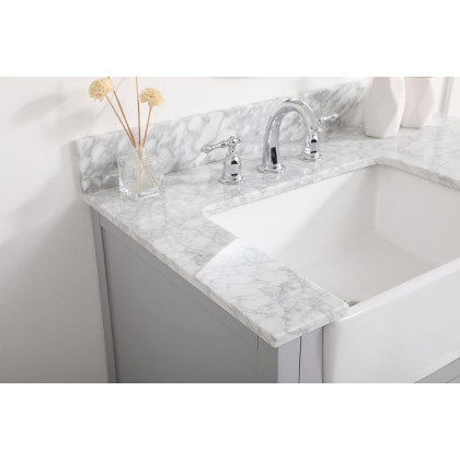 Elegant Bathroom Vanity - Gray (VF60236GR-BS)
