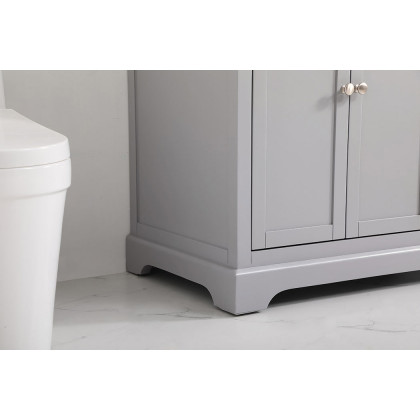 Elegant Bathroom Vanity - Gray (VF60236GR-BS)