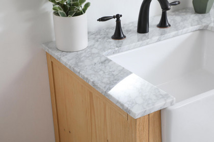 Elegant™ VF60236NW Bathroom Vanity - Natural Wood