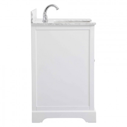 Elegant Bathroom Vanity - White (VF60236WH-BS)