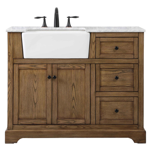 Elegant Bathroom Vanity - Driftwood (VF60242DW)