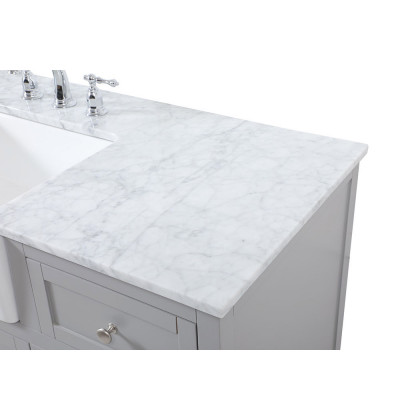 Elegant Bathroom Vanity - Gray (VF60242GR)