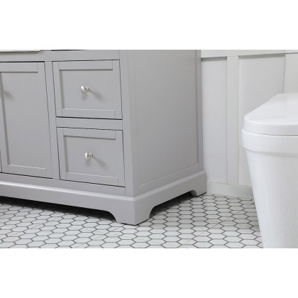 Elegant Bathroom Vanity - Gray (VF60242GR)