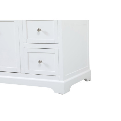 Elegant Bathroom Vanity - White (VF60242WH)