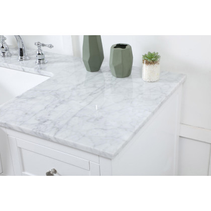 Elegant Bathroom Vanity - White (VF60242WH)
