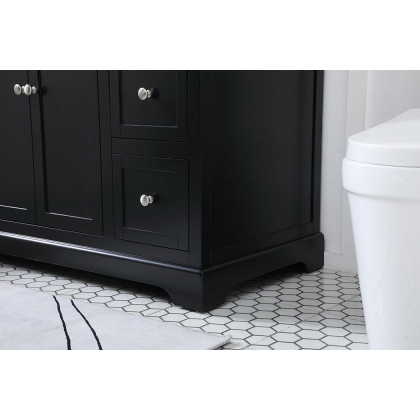 Elegant Bathroom Vanity - Black (VF60248BK)