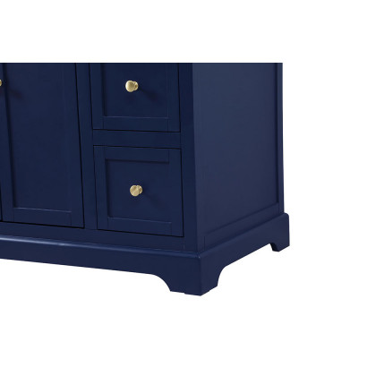 Elegant Bathroom Vanity - Blue (VF60248BL-BS)