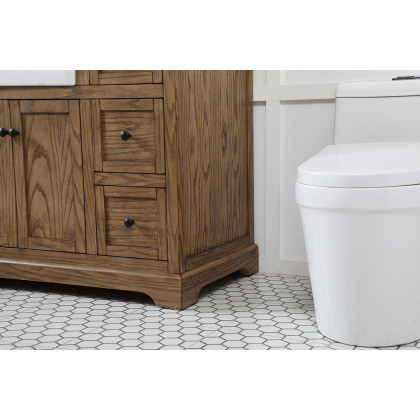 Elegant Bathroom Vanity - Driftwood (VF60248DW-BS)